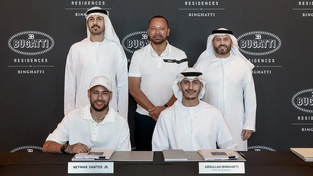 Did Football Icon Neymar Jr. Just Buy a $54M Penthouse at Bugatti Residences? - Provident Estate