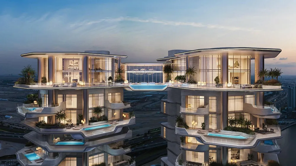 Dubai’s $1 Billion Skyscrapers to Feature a Daring Sky Pool Above Business Bay - Provident Estate