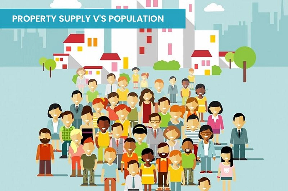 Property Supply v’s Population - Provident Estate