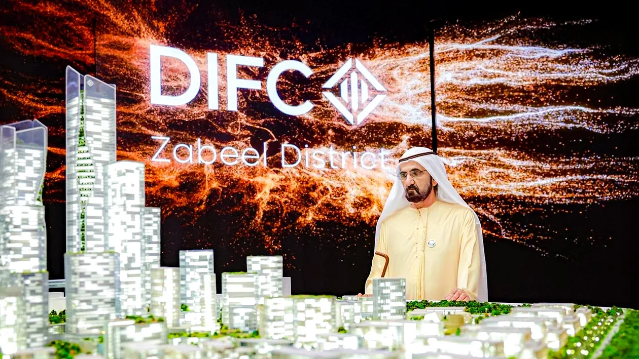 His Highness Rashid Al Maktoum Announces AED 100 Billion Zabeel District at DIFC - Provident Estate