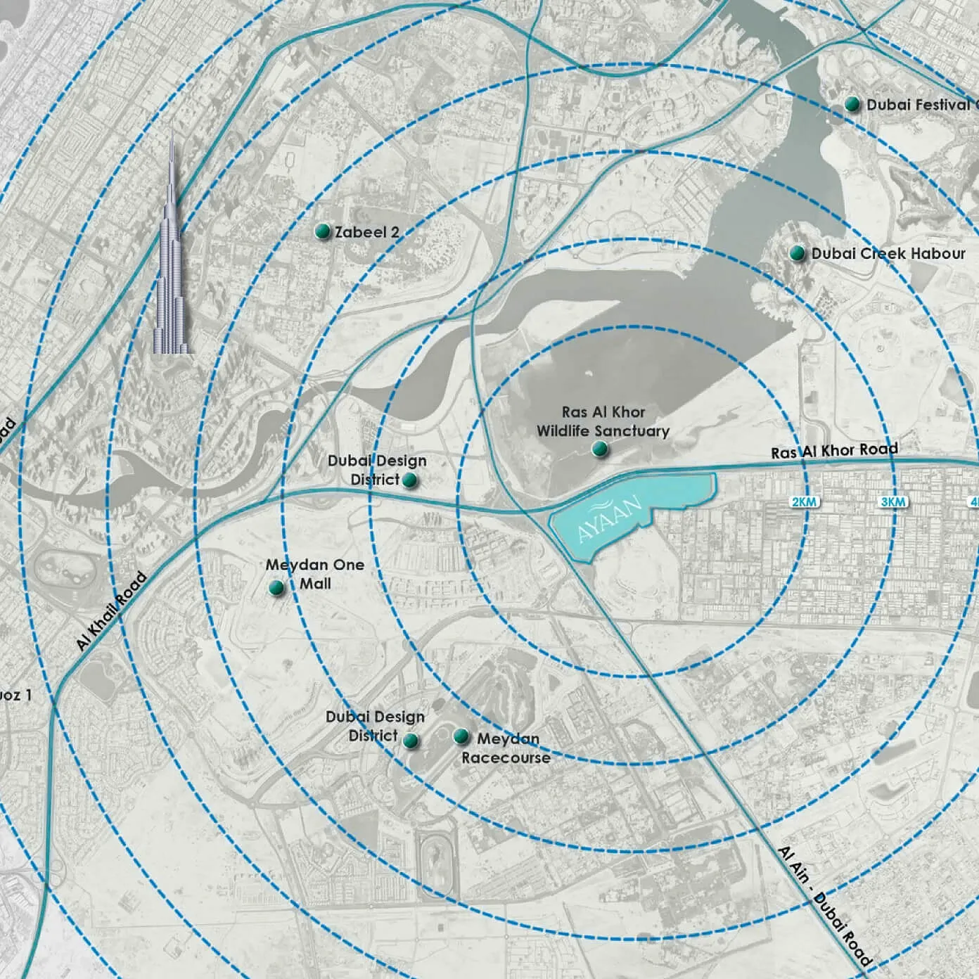 Effortlessly Connected to Major Roads - Provident Estate