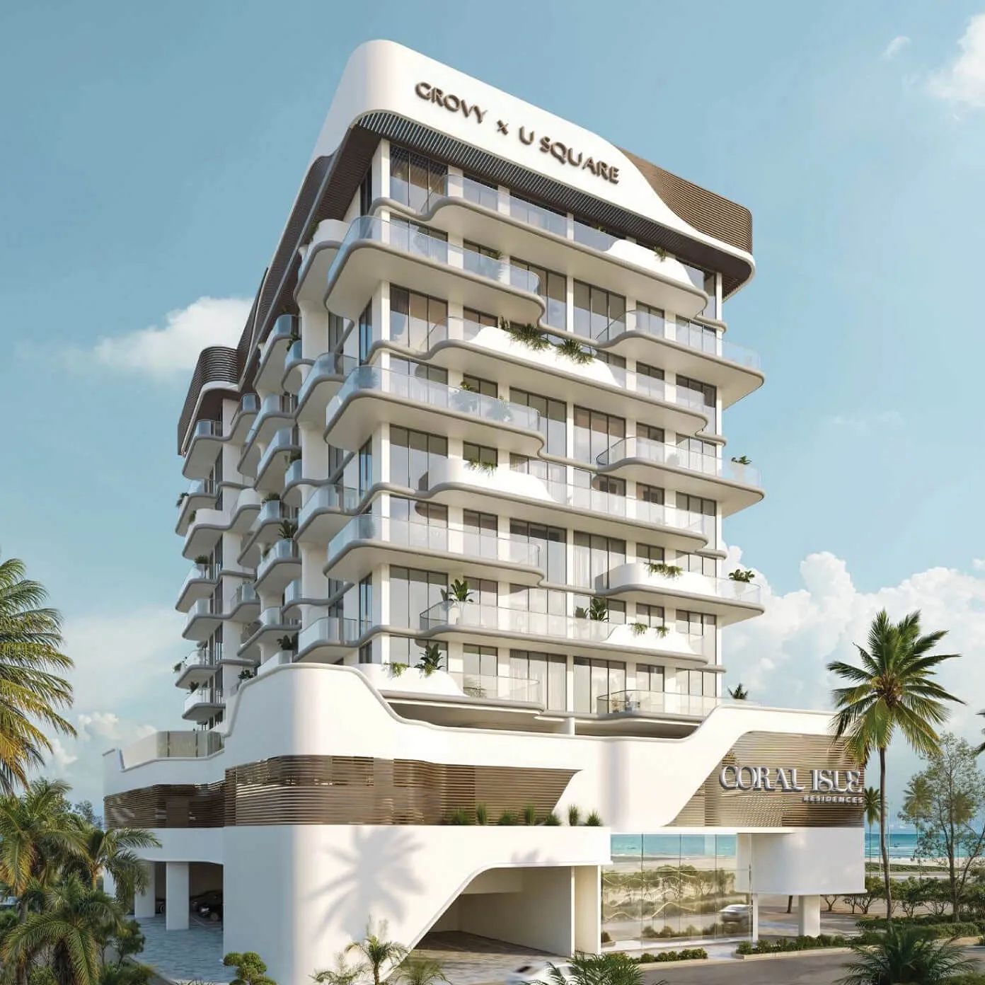 Coral Isle by Grovy - Inspired by the Ocean - Provident Estate