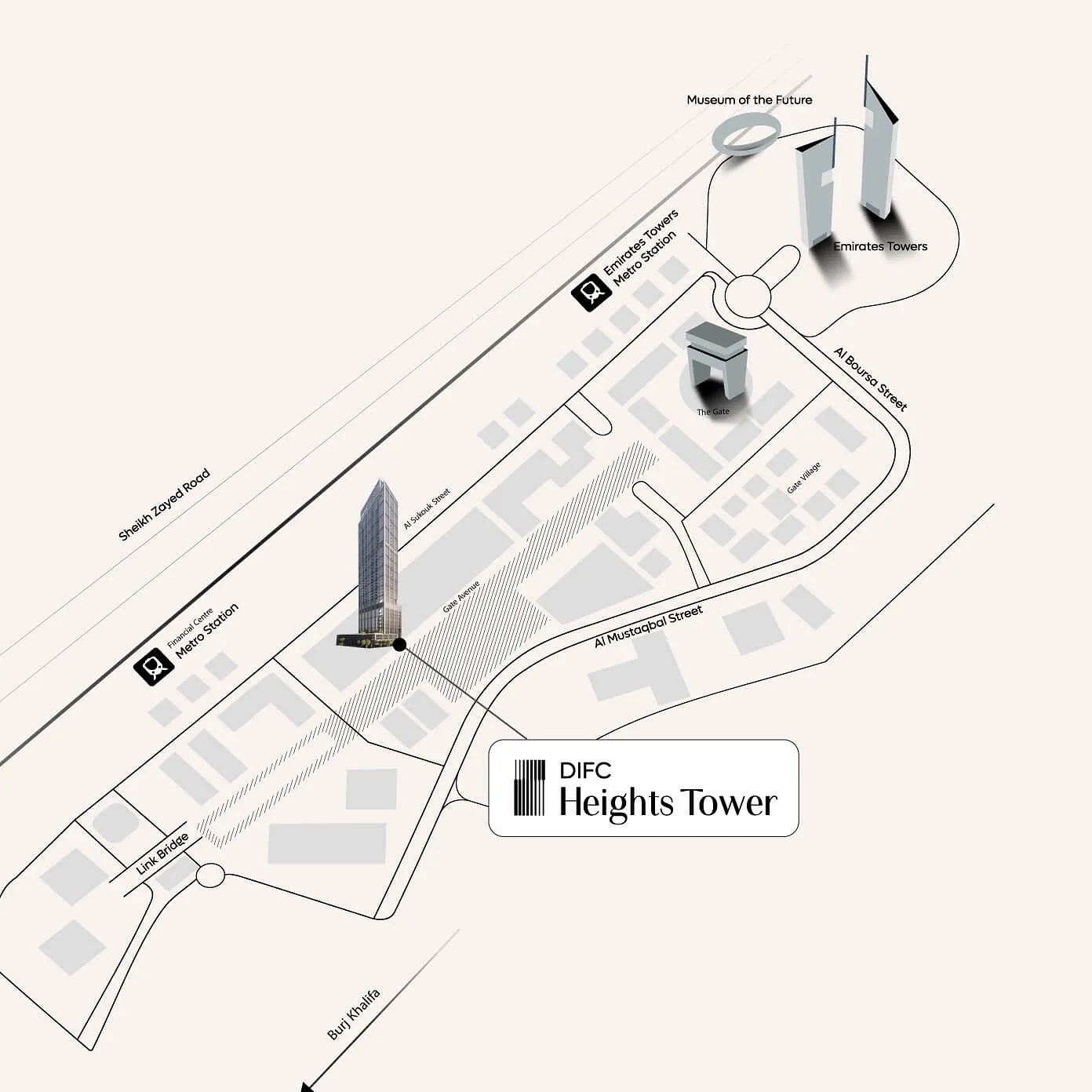 Enjoy Distinctive City Living at DIFC Heights Tower - Provident Estate