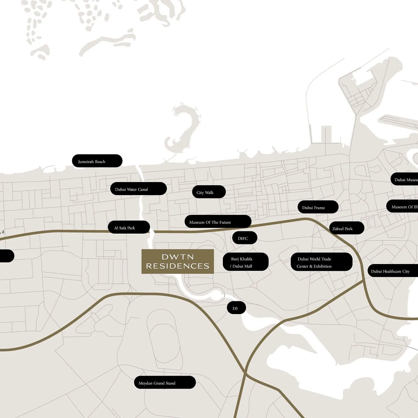 In The Heart Of It All .. Minutes From Dubai’s Most Iconic Landmarks. - Provident Estate