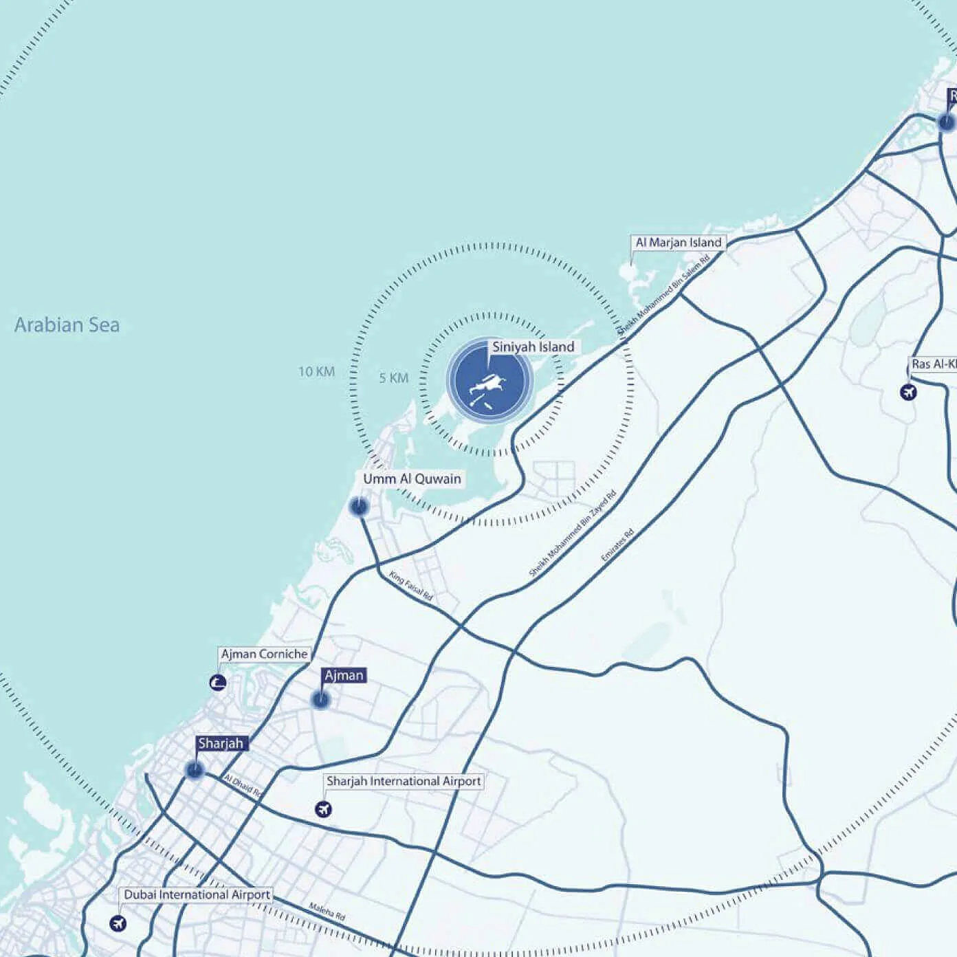 Where Serenity Meets Connectivity: Coastal Bliss on Sobha Siniya Island! - Provident Estate