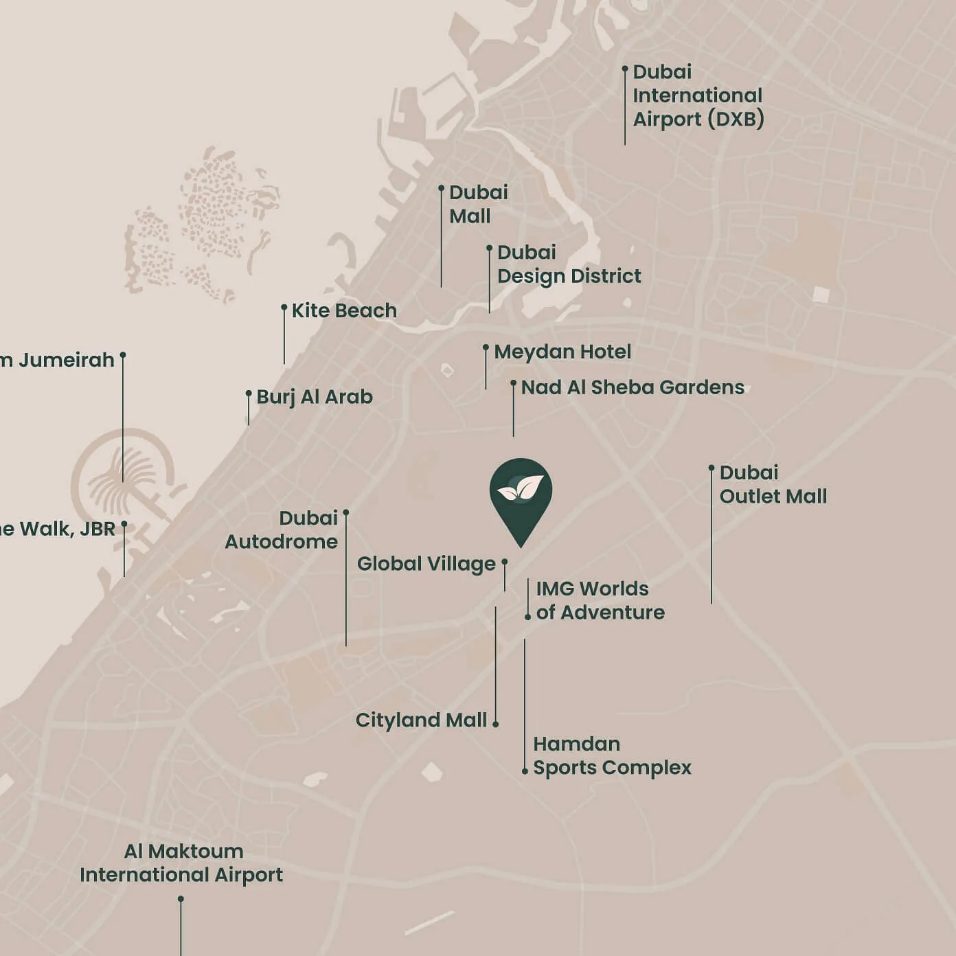 Prime Location with Seamless City Connectivity - Provident Estate