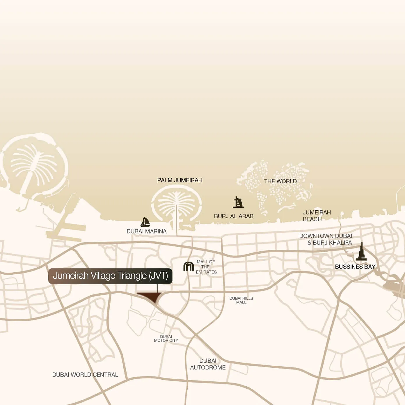 A Prime Locale in the Heart of Jumeirah Village Triangle - Provident Estate