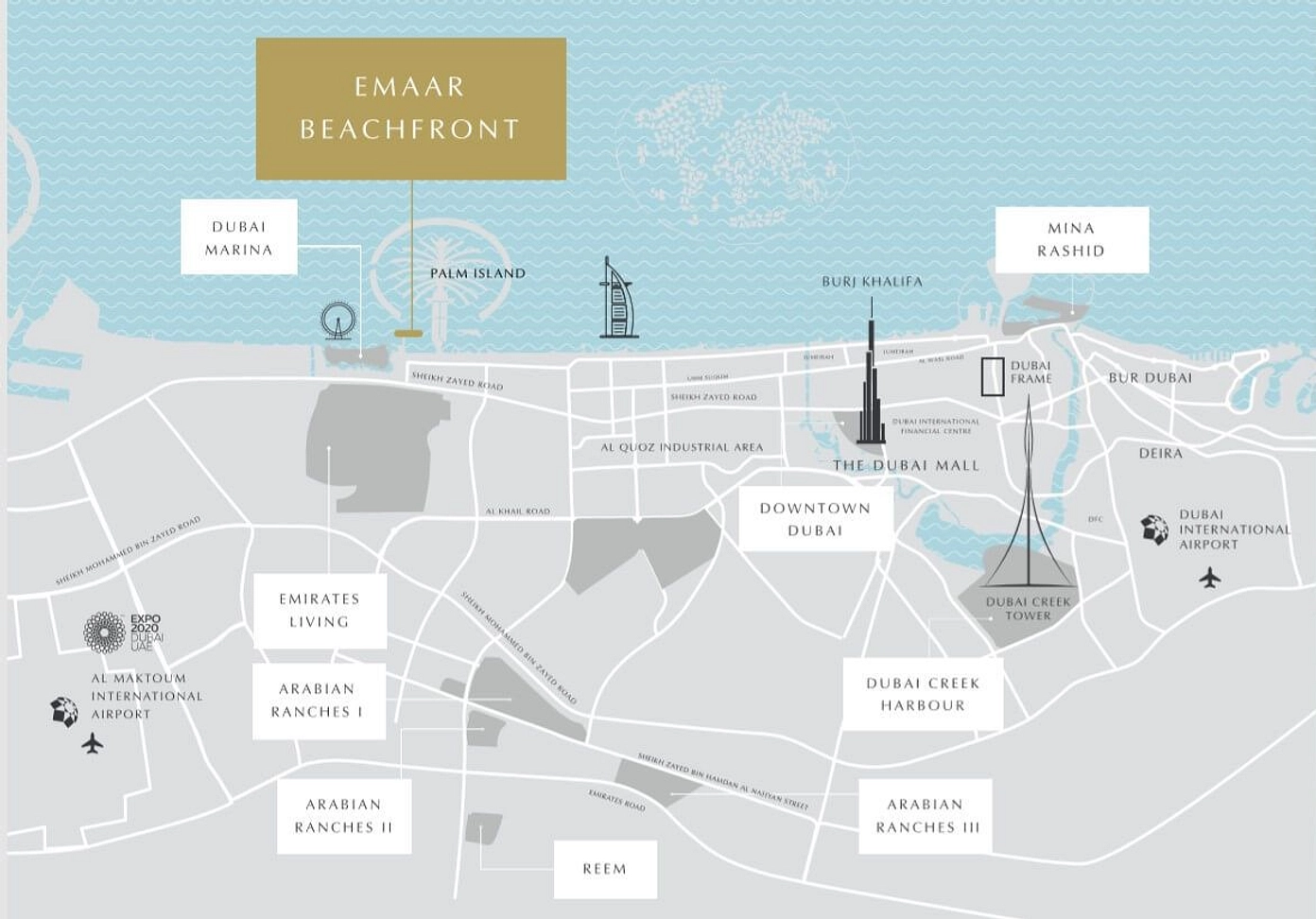 A city address on an island, South Beach Holiday Homes in Dubai have the perfect location. - Provident Estate