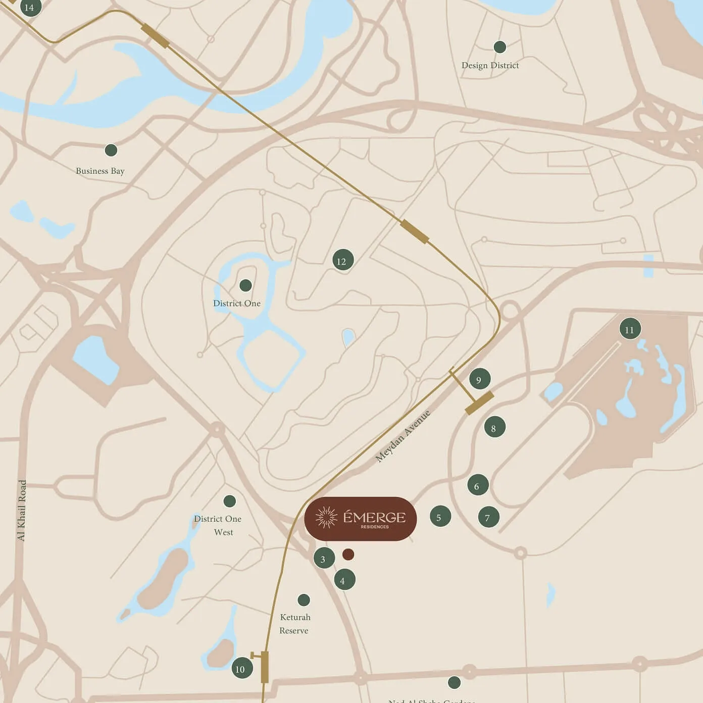 Prime Location with Direct Access To City Landmarks - Provident Estate