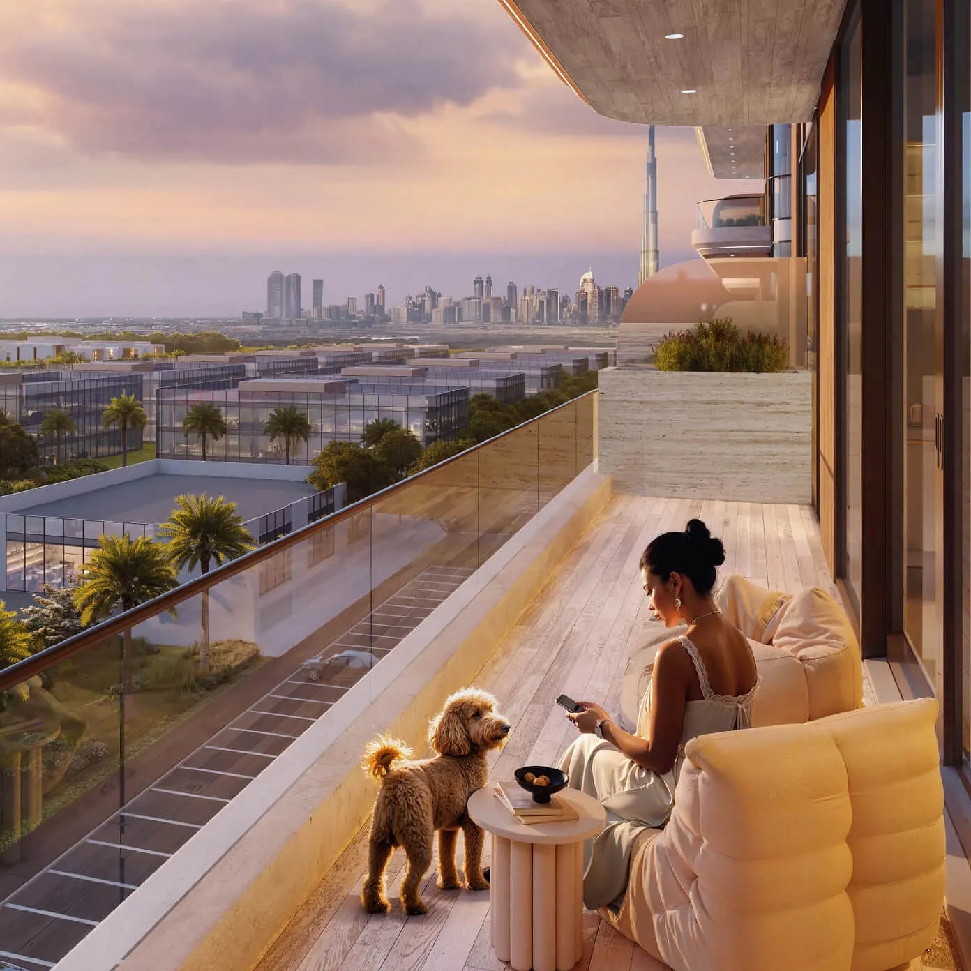 Contemporary Comforts and Scenic Living at AMWAJ Gate Eleven - Provident Estate