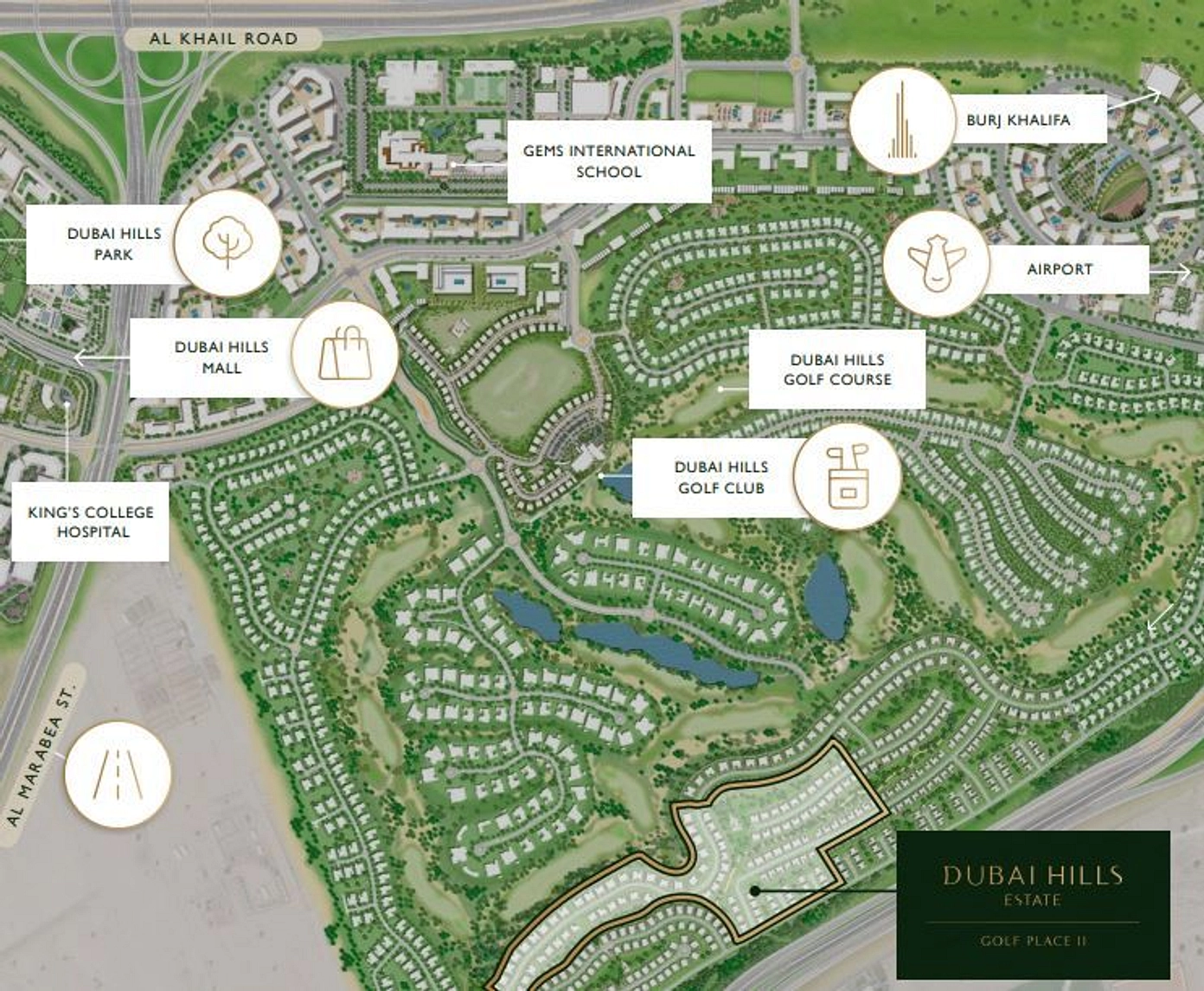 Nestled inside Dubai Hills Estate - Provident Estate