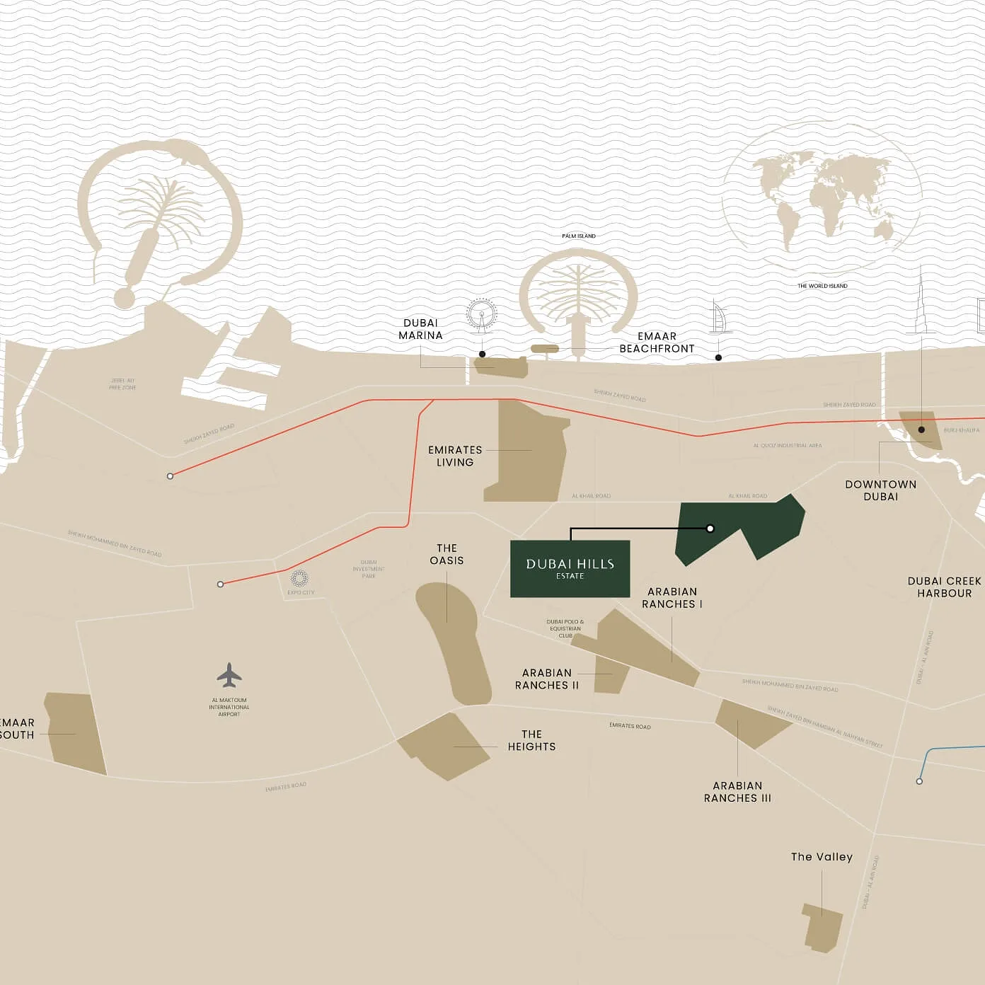 Experience Luxurious Living in Dubai Hills Estate's Prestigious Golf Community - Provident Estate