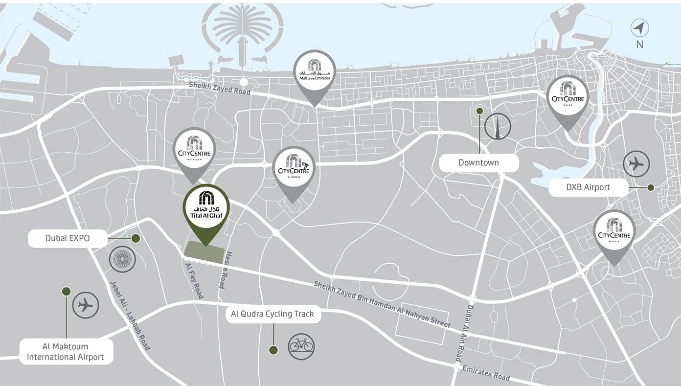 Nestled in the watefront community of Tilal Al Ghaf - Provident Estate