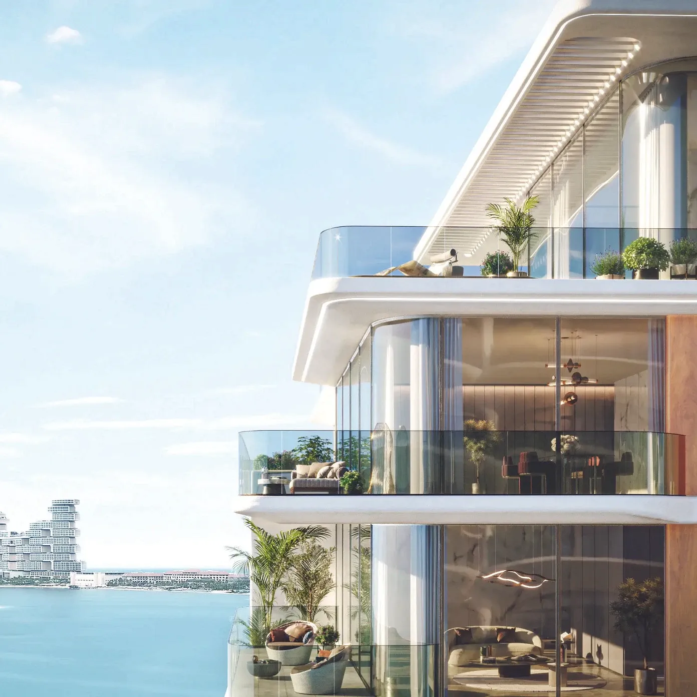 Luce at Palm Jumeirah by Taraf Holding Redefines Premium Beachfront Living - Provident Estate