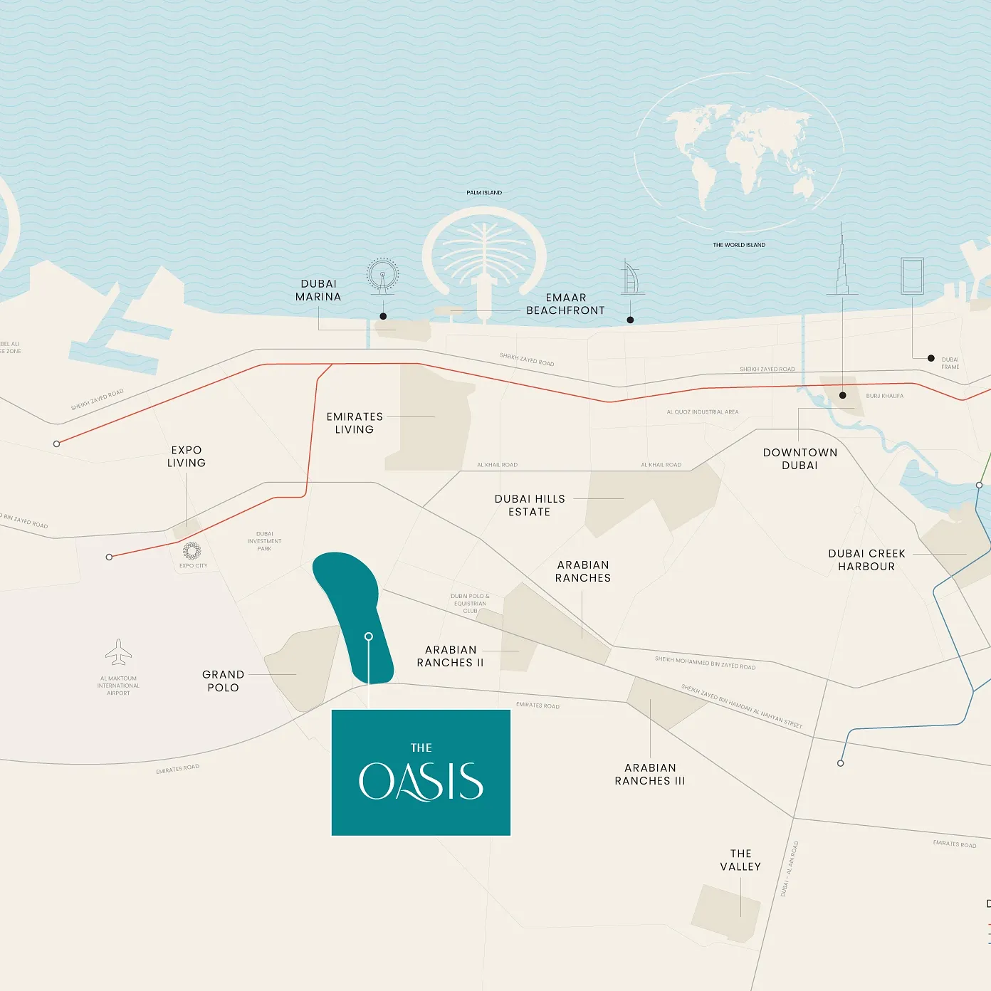 Effortless Access Across Dubai - Provident Estate