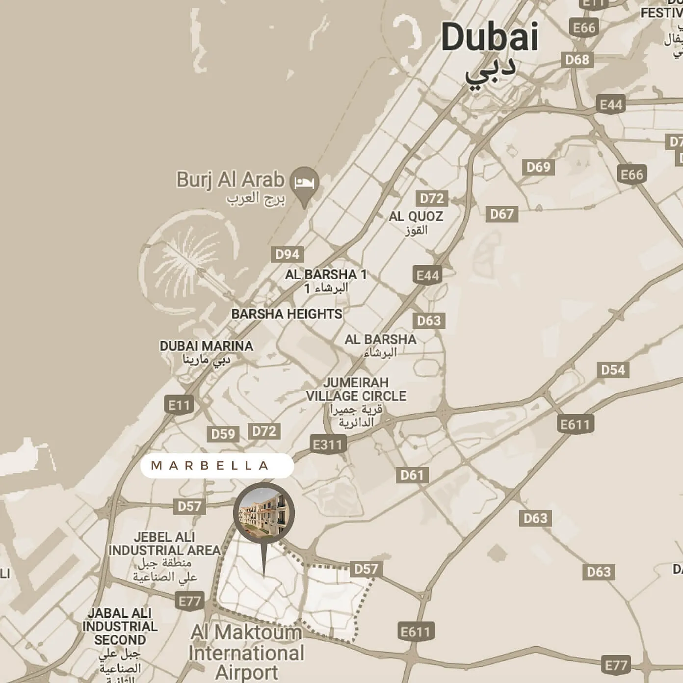 Prime Address with Excellent Connectivity - Provident Estate