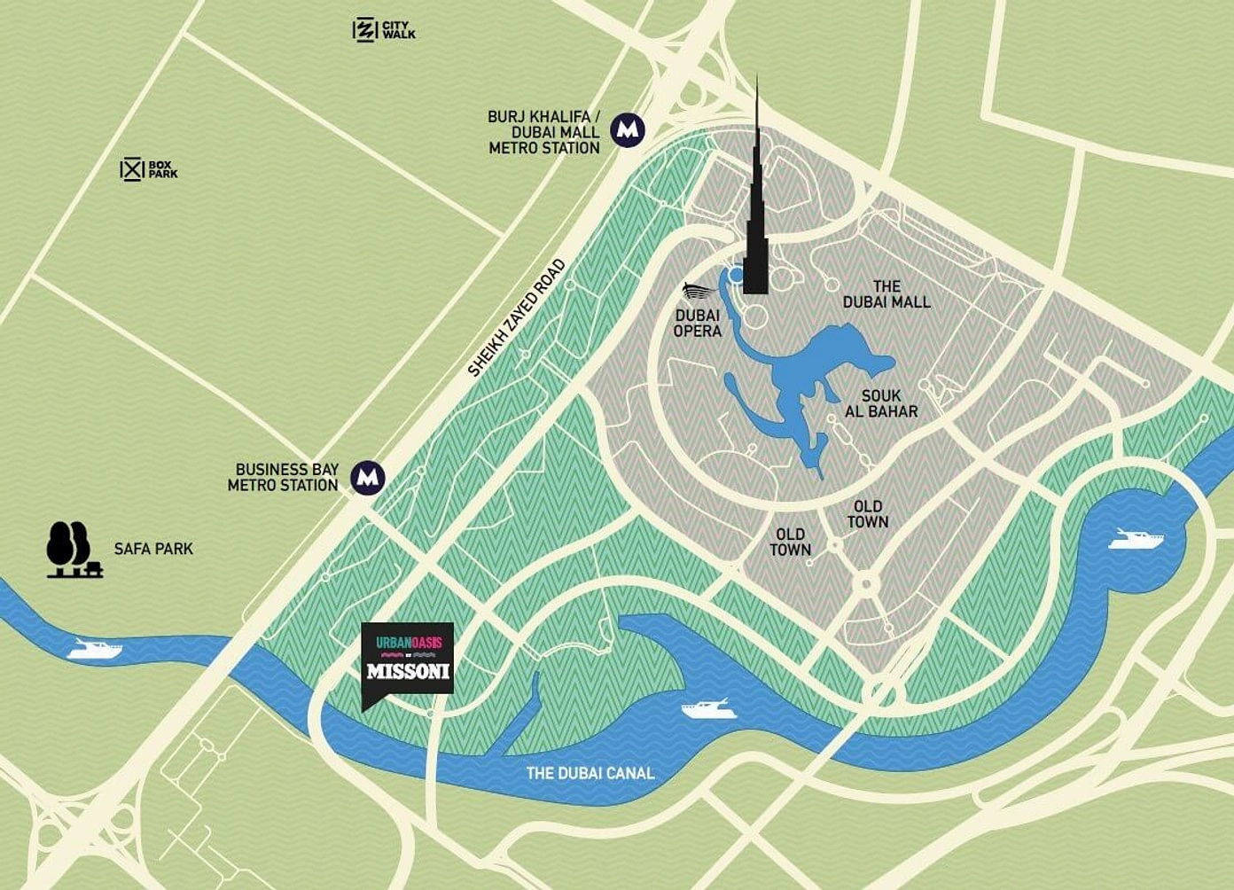 Nestled by the Dubai Canal, Urban Oasis is the place for you if you want fantastic water views.  - Provident Estate