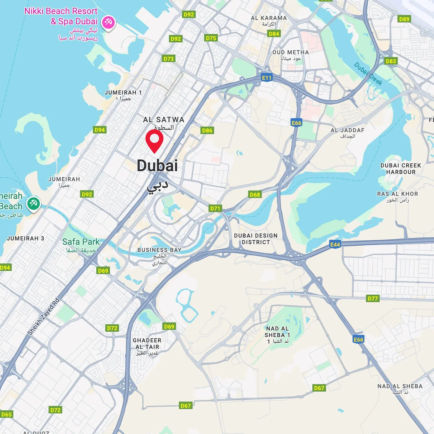 Prestigious Sheikh Zayed Road Address - Provident Estate