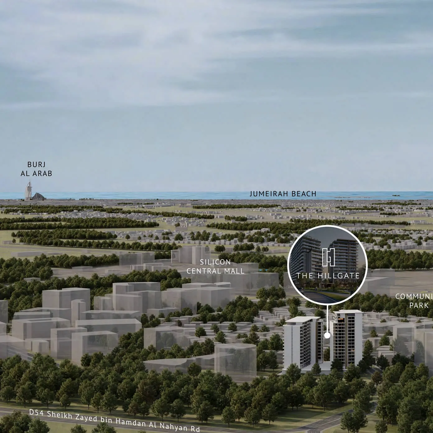 Where Modern Luxury Meets Dubai’s Iconic Landmarks – The Hillgate Location - Provident Estate