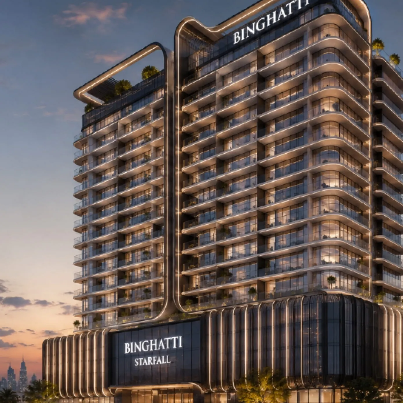 Binghatti Starfall in Al Jaddaf by Binghatti for Modern Urban Living - Provident Estate