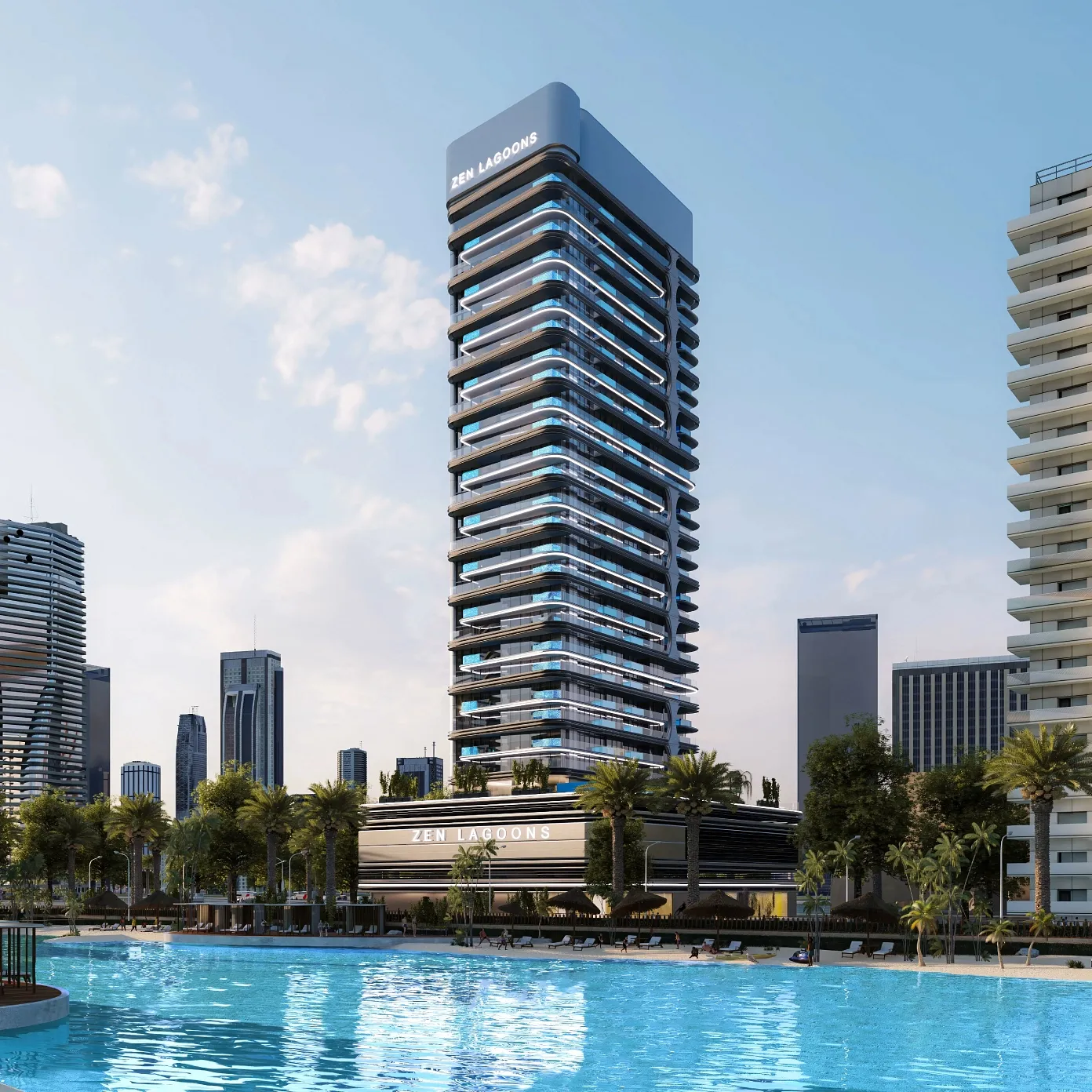 Zen Lagoons at Meydan Horizon by Sanzen Developments – A Sanctuary of Modern Tranquility - Provident Estate