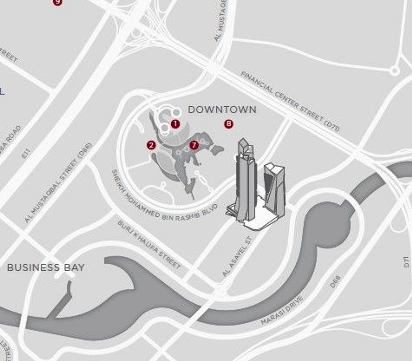 Perfectly situated in Downtown Dubai - Provident Estate