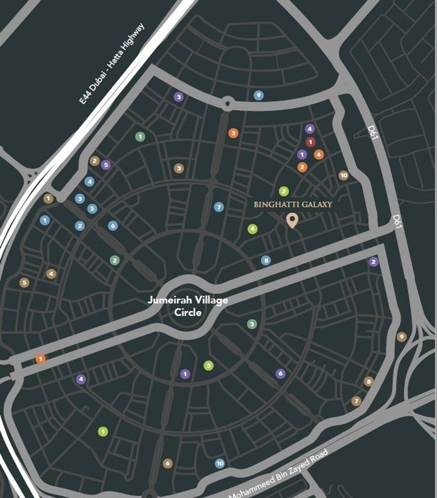 Residences surrounded by plentiful green spaces and stunning architecture - Provident Estate