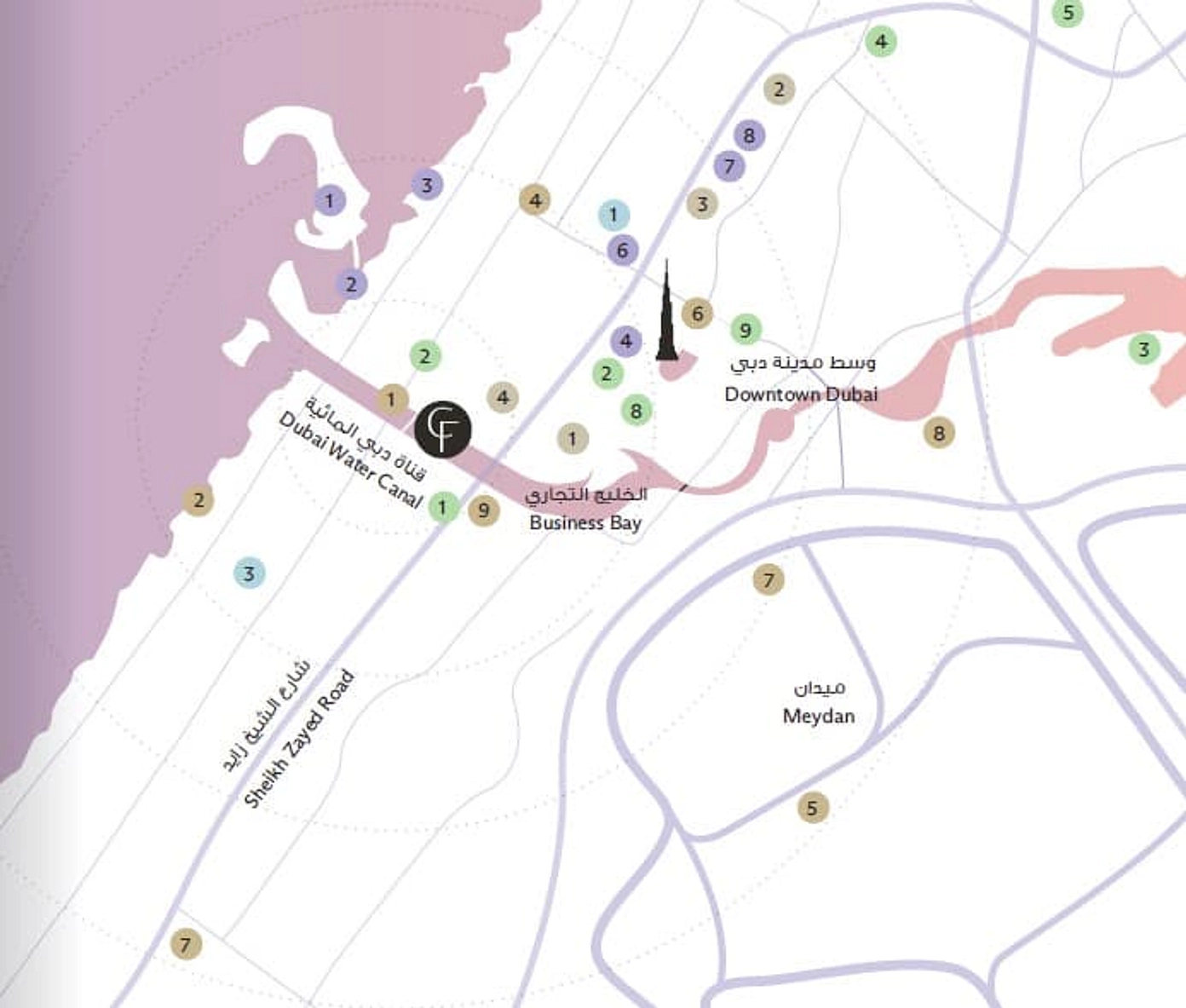 Enviably located at Dubai Water Canal - Provident Estate