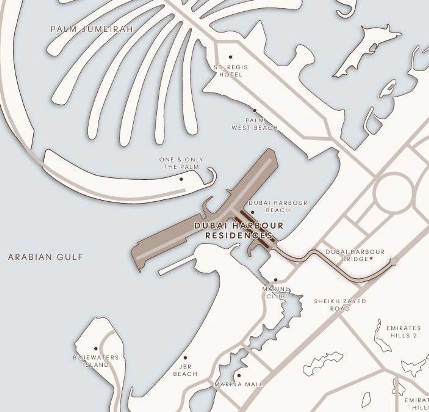 The Most Spectacular Location in Dubai Harbour. - Provident Estate