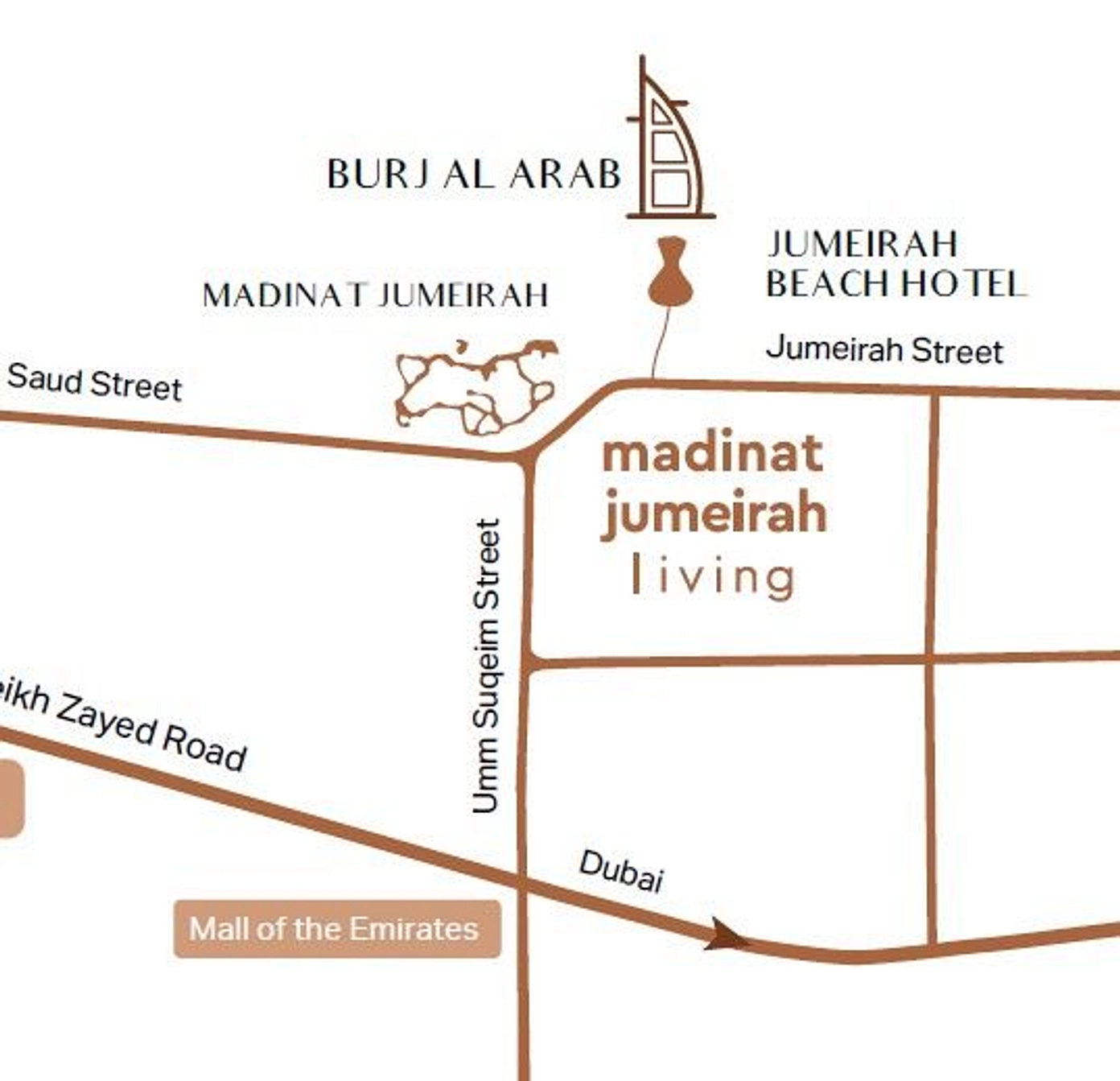 Located in Madinat Jumeirah - Provident Estate