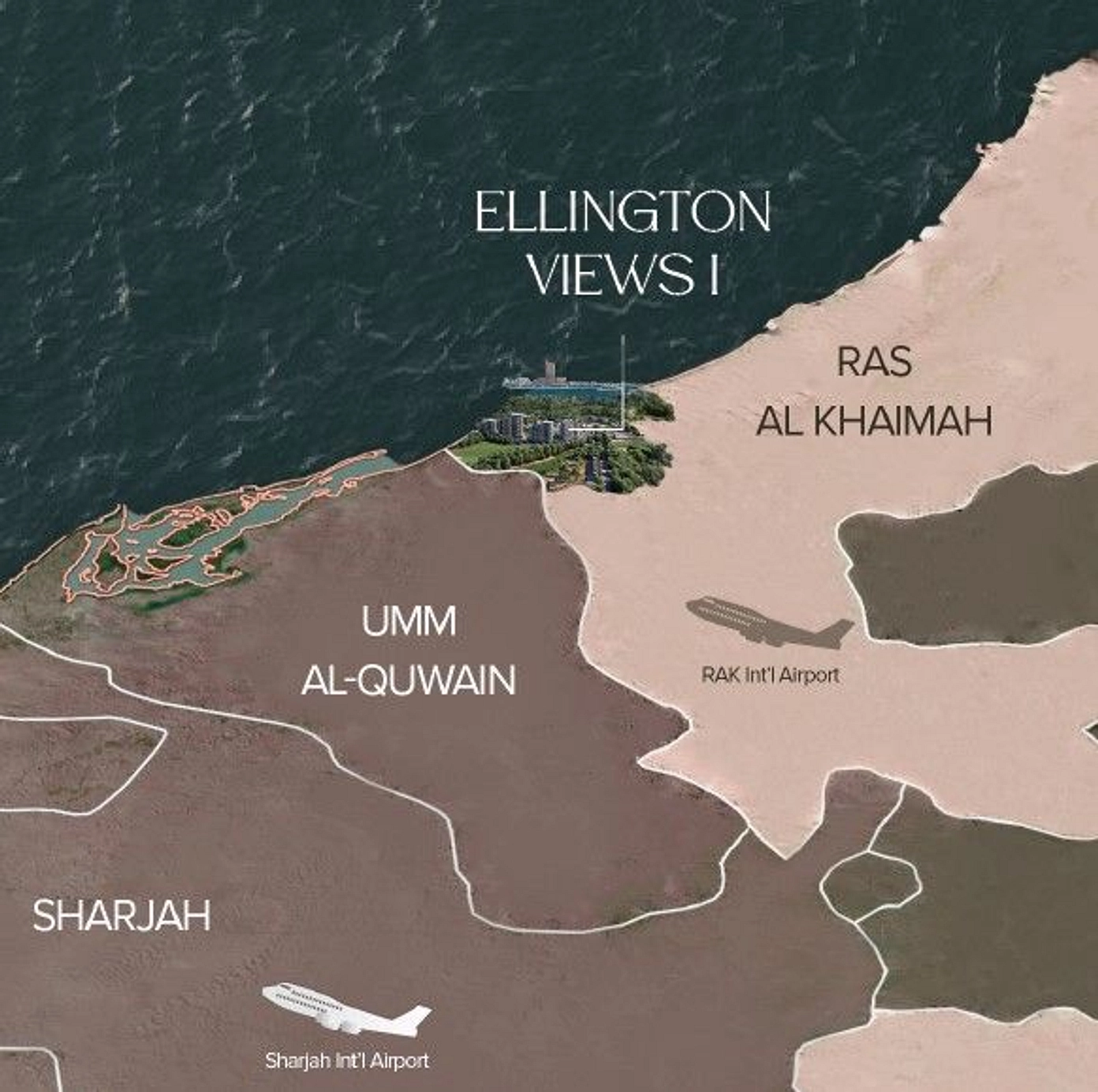  Perfect location in Al Hamra Island - Provident Estate