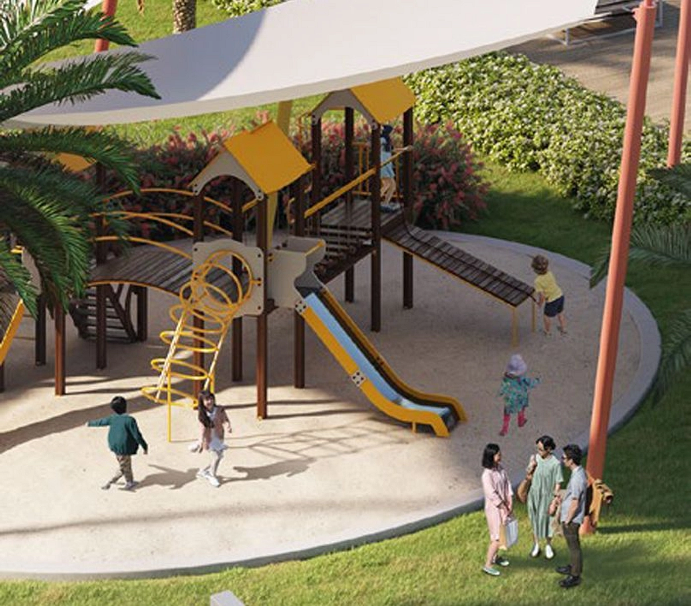 Private Gardens with Provisions for Private Pool - Provident Estate