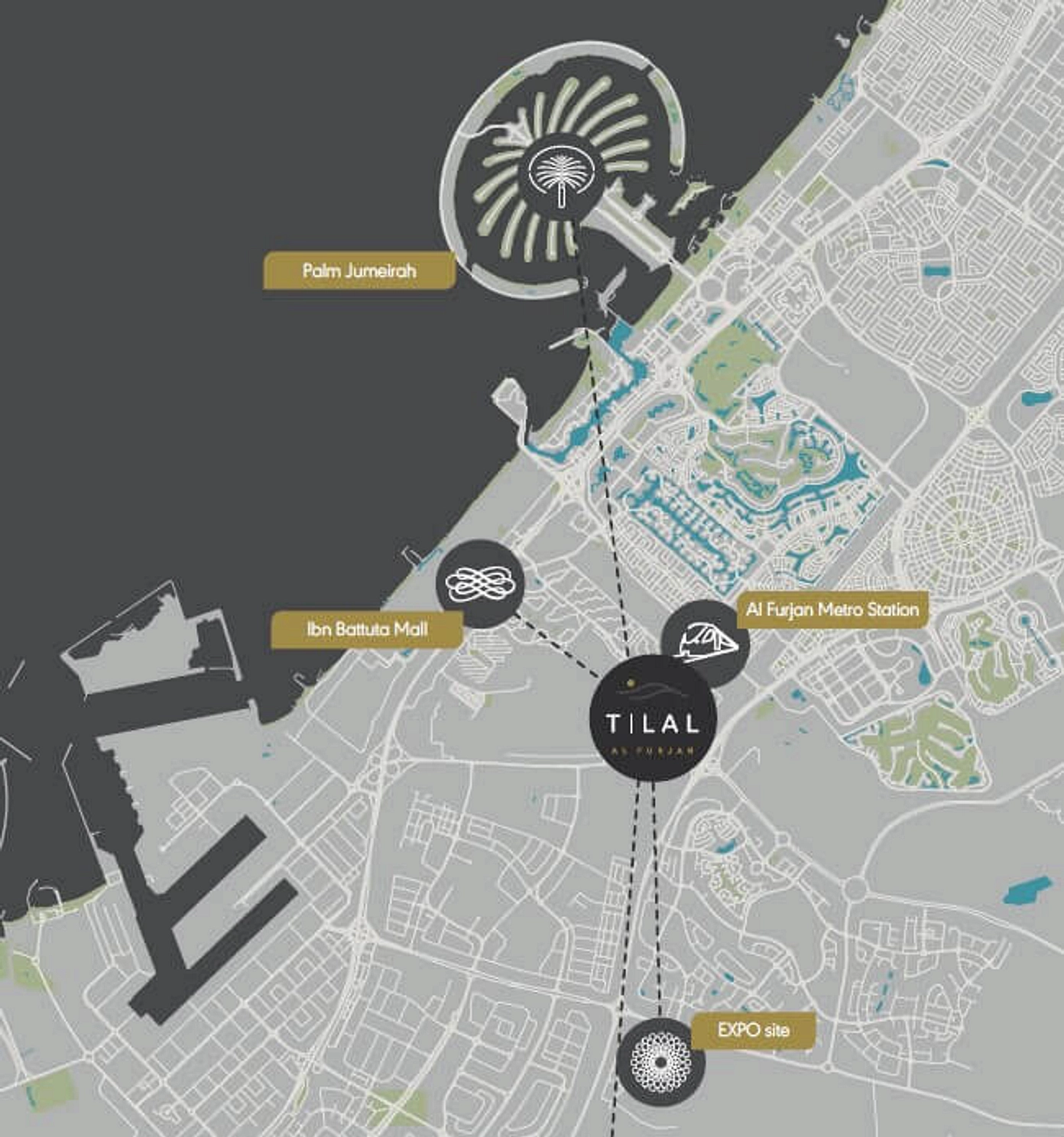 Al Furjan, the master development by Nakheel, is one of Dubai’s most sought-after neighbourhoods, situated close to Ibn Battuta Mall and Sheikh Zayed Road. - Provident Estate