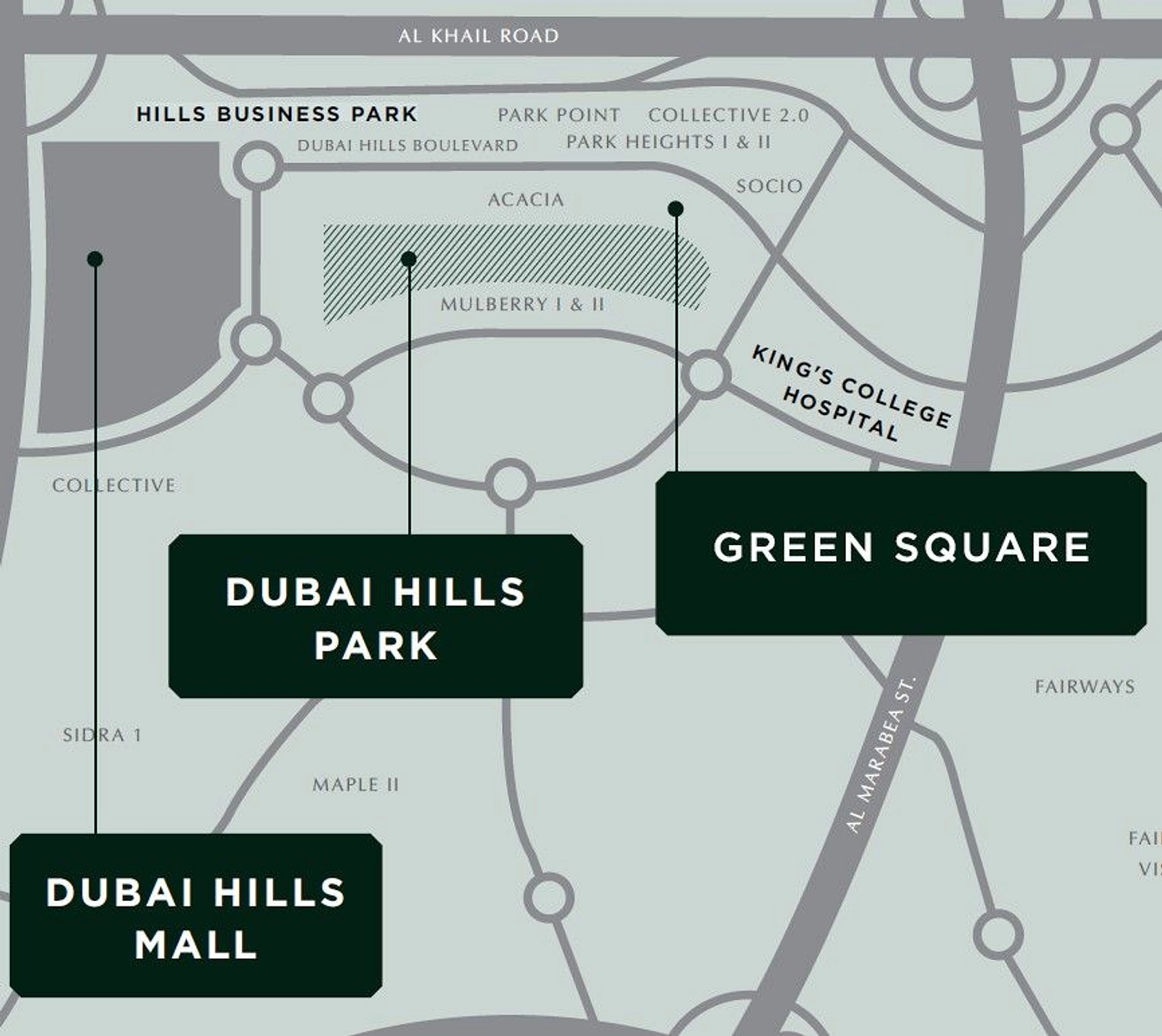 Nestled inside Dubai Hills Estate - Provident Estate