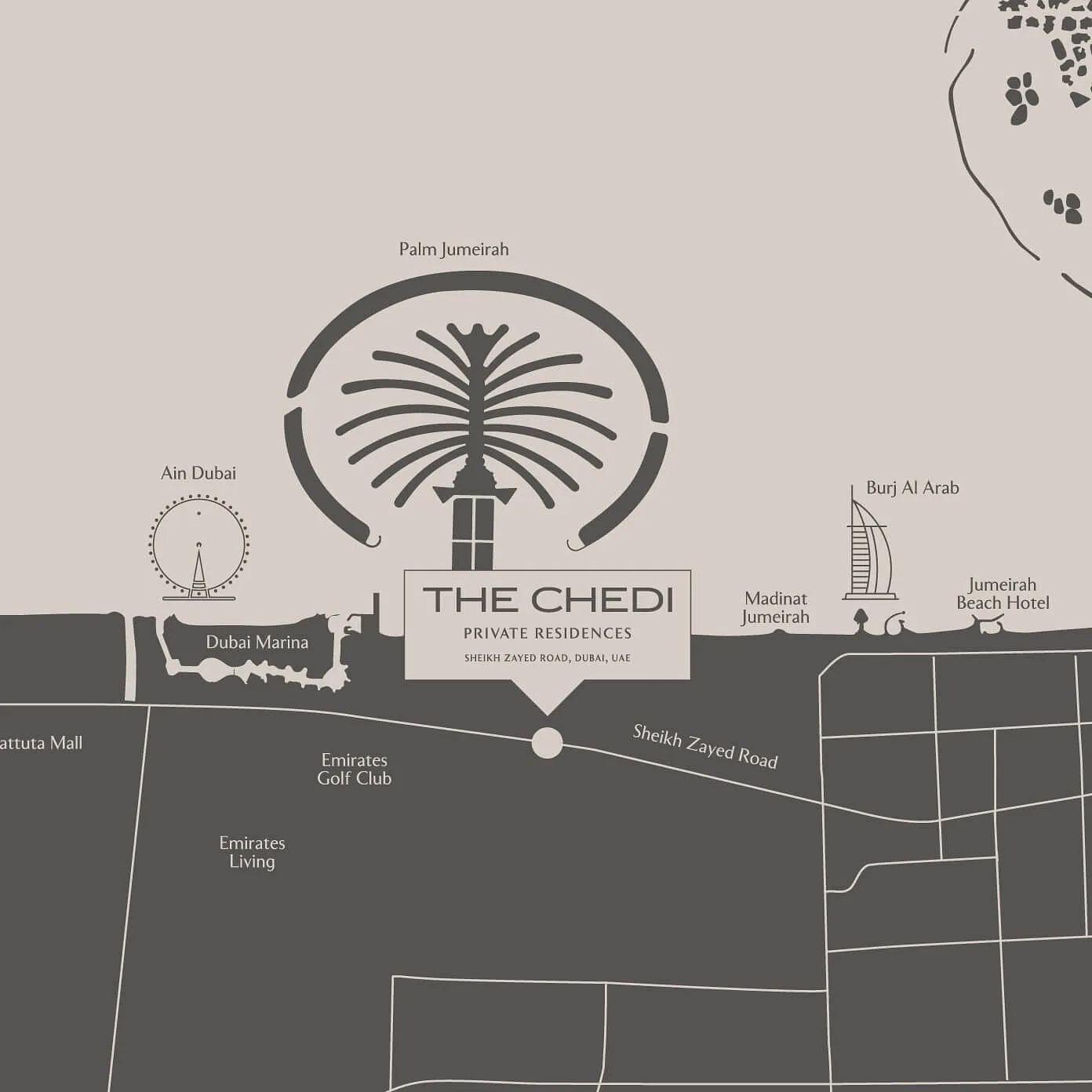 A Prestigious Address with Unrivaled Connectivity to Dubai’s Key Landmarks. - Provident Estate