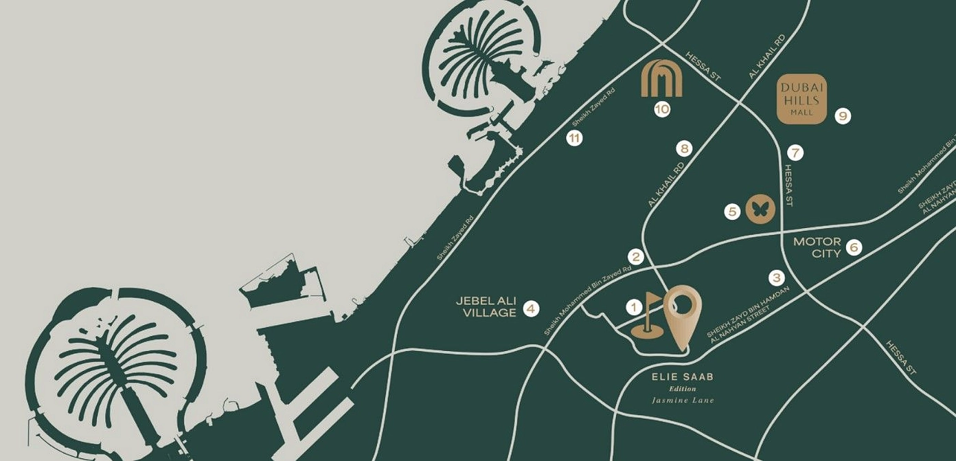 Located inside the exclusive Jumeirah Golf Estates - Provident Estate