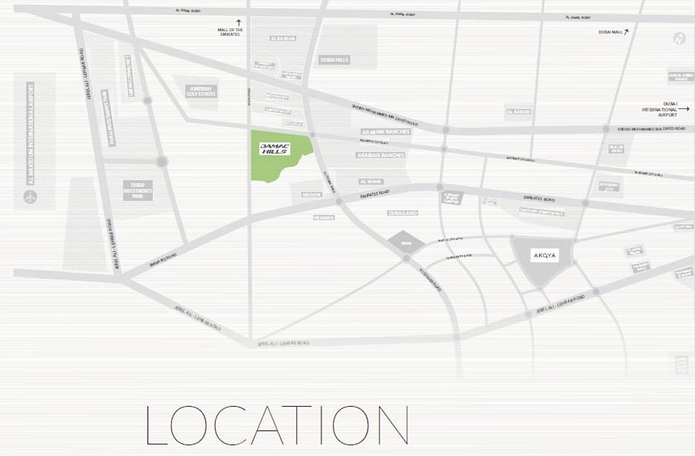 Kiara is located within Damac Hills - Provident Estate