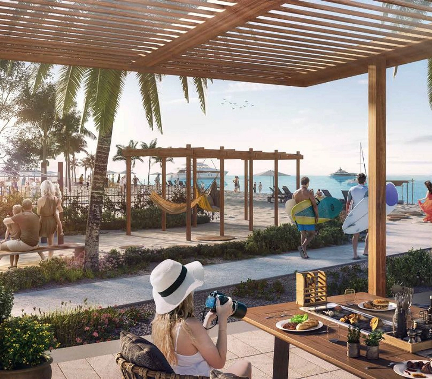 Private Landscaped Terraces - Provident Estate