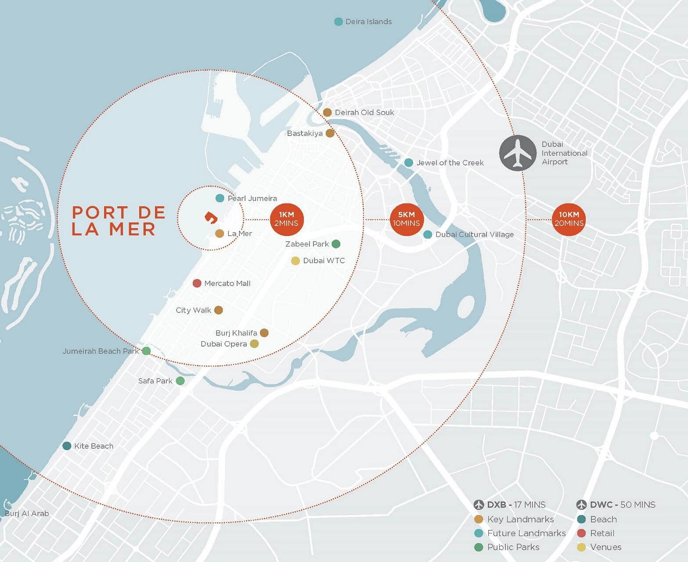 La Sirene is located within Port de La Mer in Jumeirah. - Provident Estate