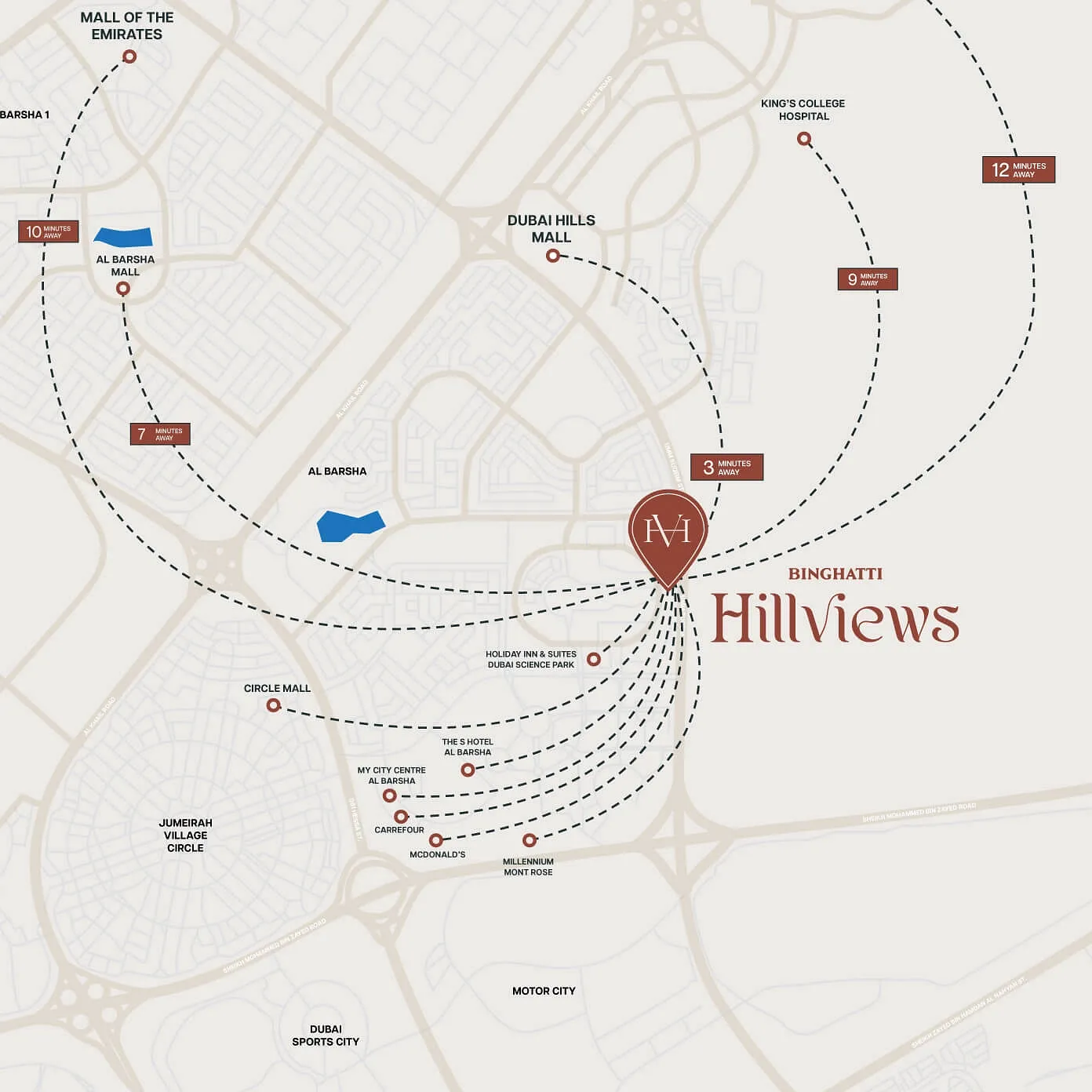 Unmatched Connectivity to Dubai’s Vibrant Landmarks - Provident Estate