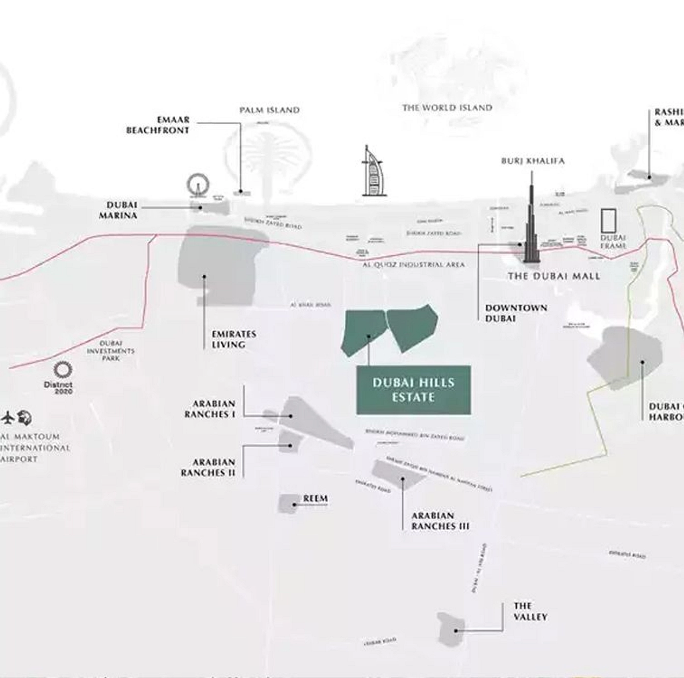 With Convenient Access To Al Khail Road - Provident Estate