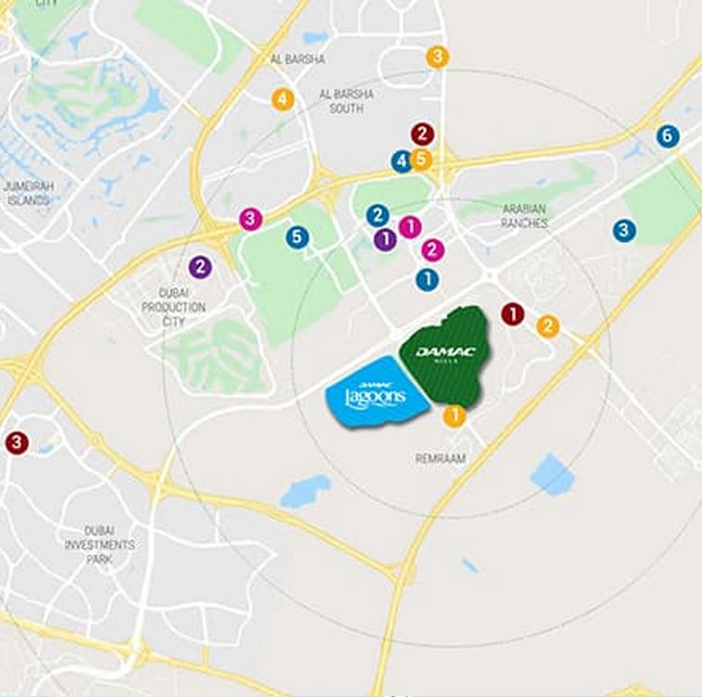 Indulge in a world of comfort and convenience at Lagoons Ibiza Townhouses, situated within the exquisite surroundings of Damac Lagoons, Dubai. - Provident Estate