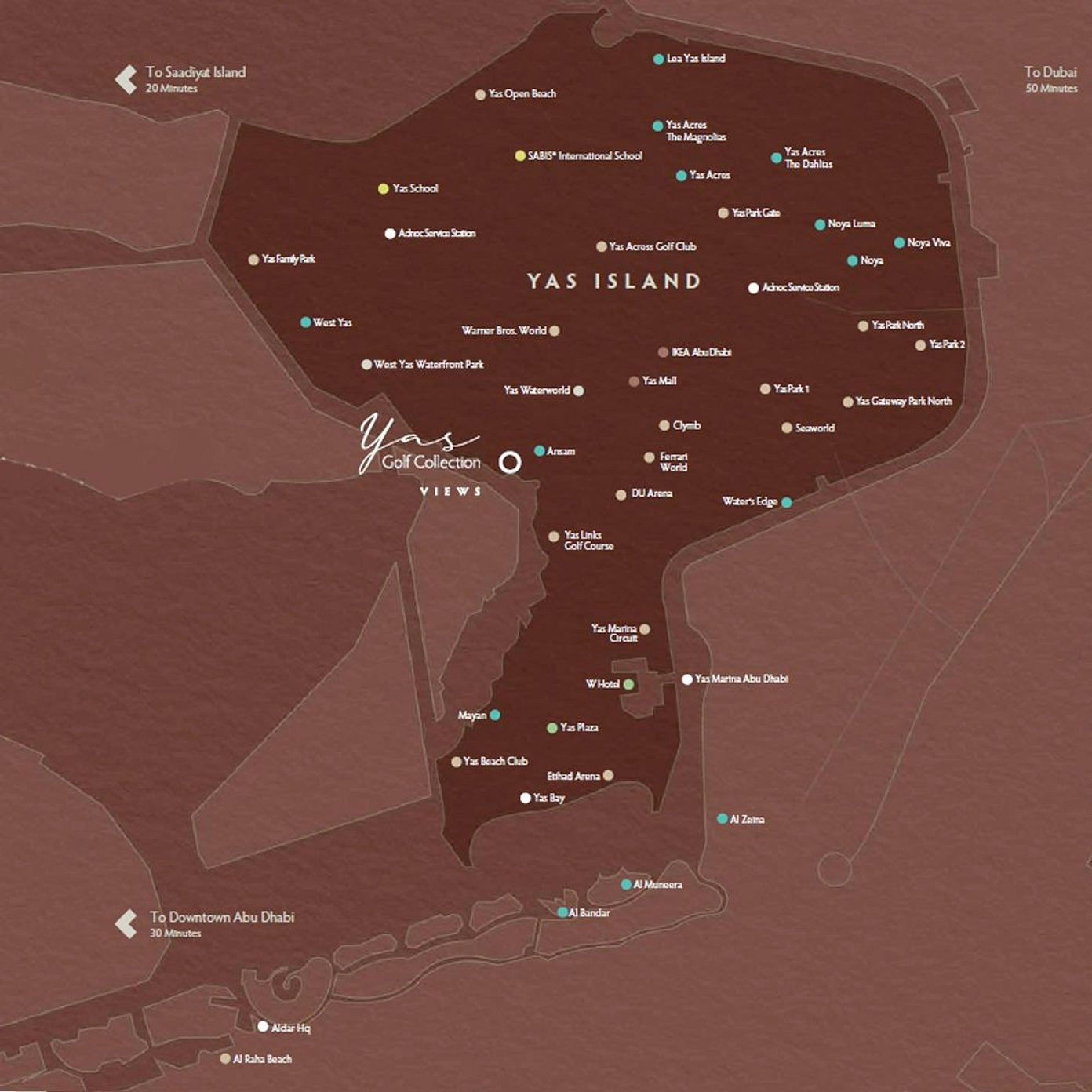 Yas Golf Collection Residences in Yas Island - Provident Estate