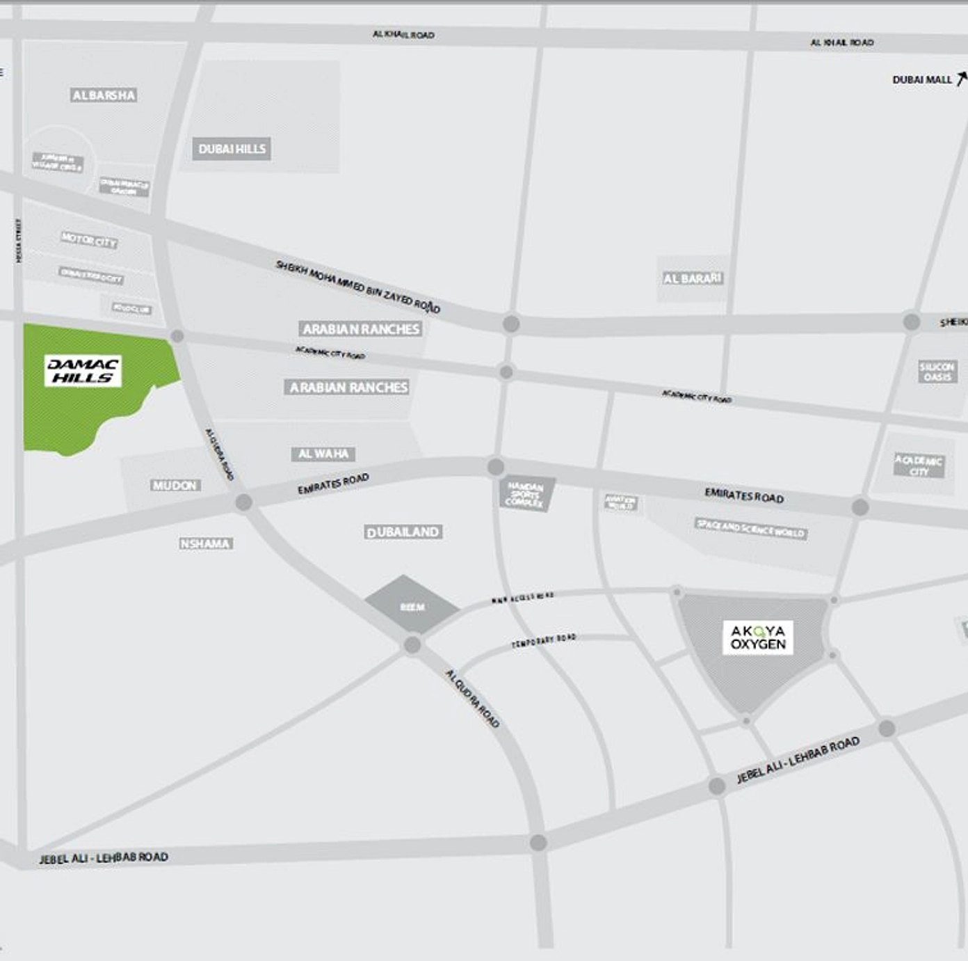 At the heart of Executive Residences are views to Dubai Hills Park. - Provident Estate