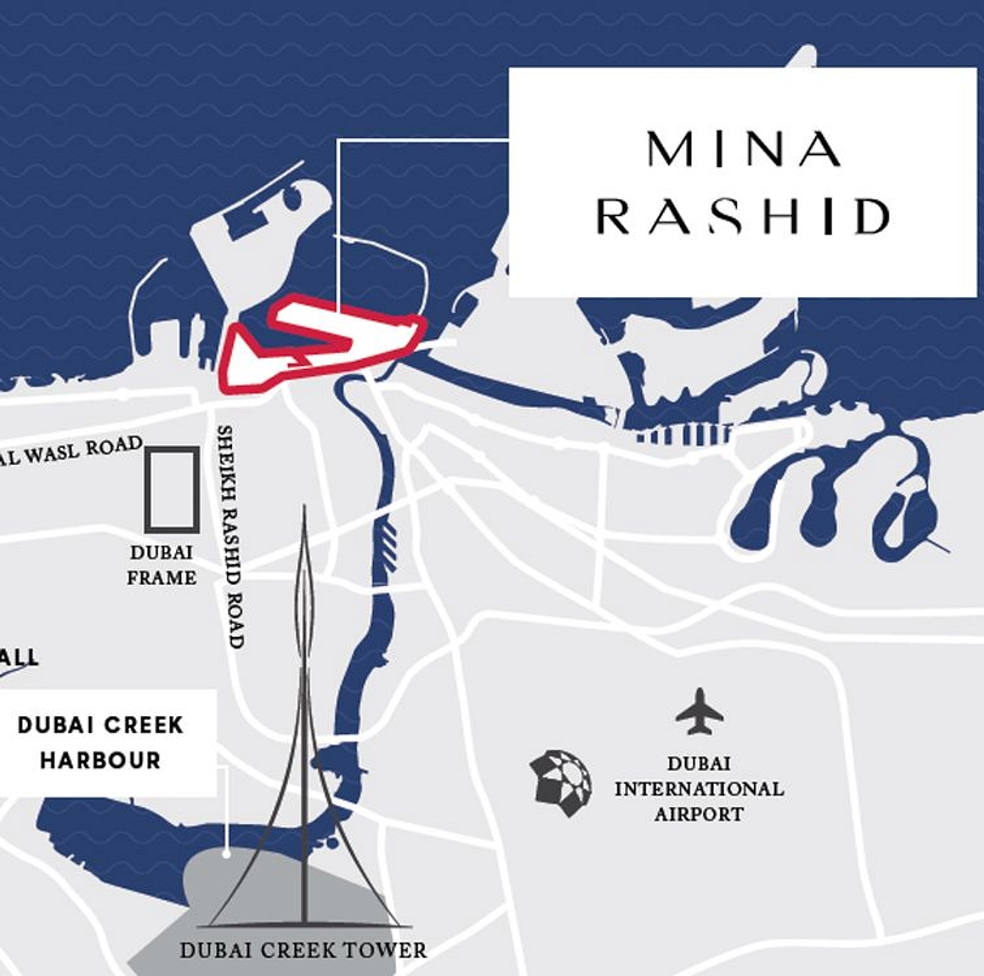 Mina Rashid Seashore is the sailor’s paradise and the perfect abode for those who dream big. - Provident Estate