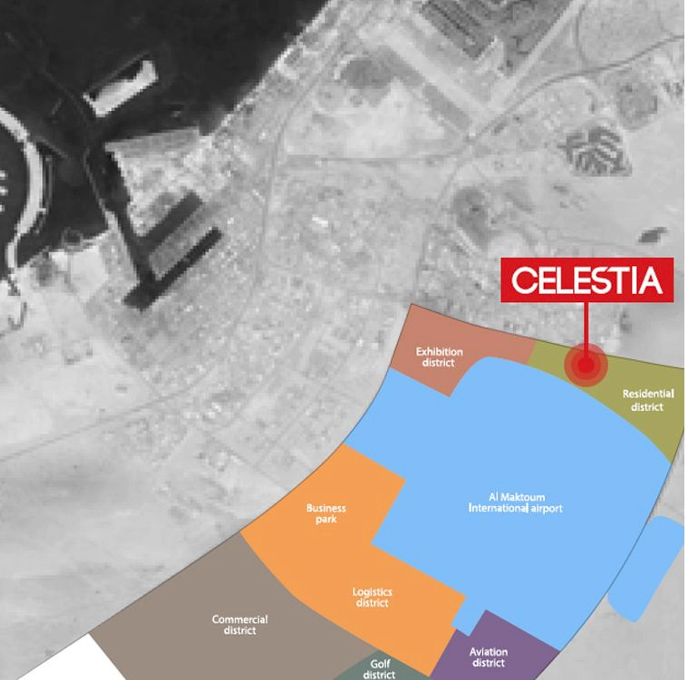 Celestia is strategically located at the heart of The Residential District. - Provident Estate