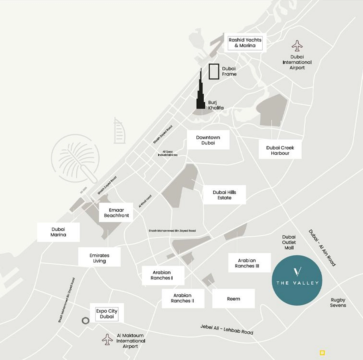 Perfectly Positioned With Easy Access To All Major Areas of Dubai - Provident Estate