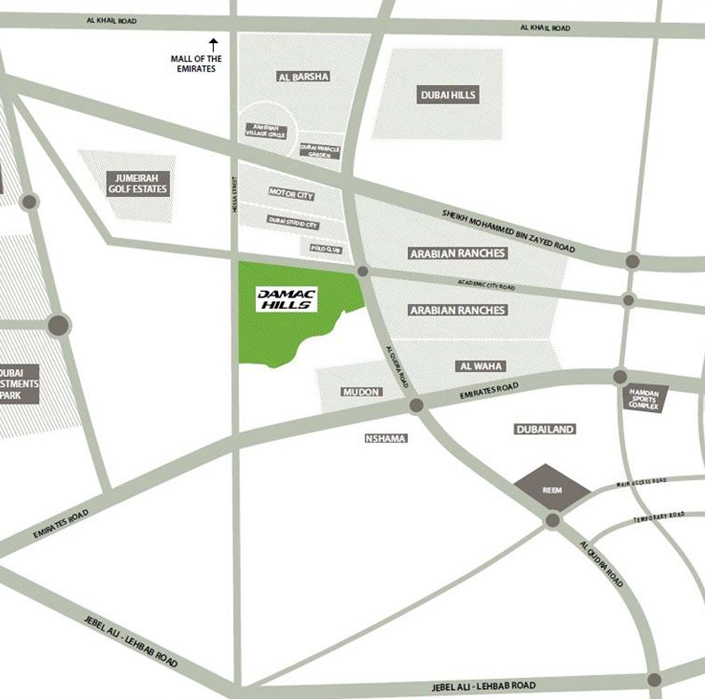 Welcome to Damac Hills - Provident Estate