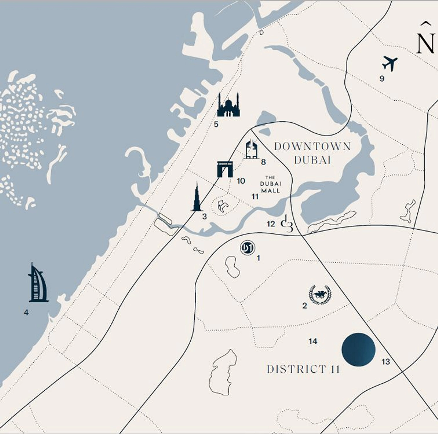 One of Meydan’s most popular and well-established neighbourhoods. - Provident Estate