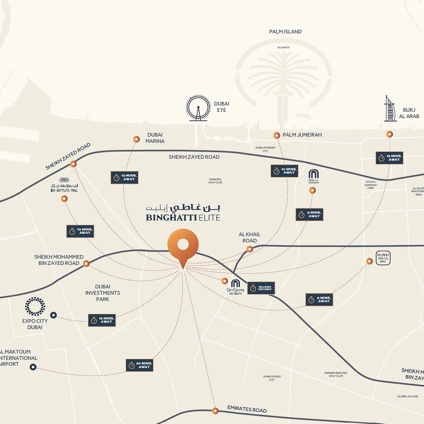 Binghatti Elite: Enjoy Living in the Heart of Dubai Production City (IMPZ) - Provident Estate